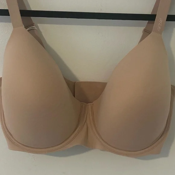 Aerie Smoothez Full Coverage Wire Bra 36H Beige NWT - Picture 2 of 10